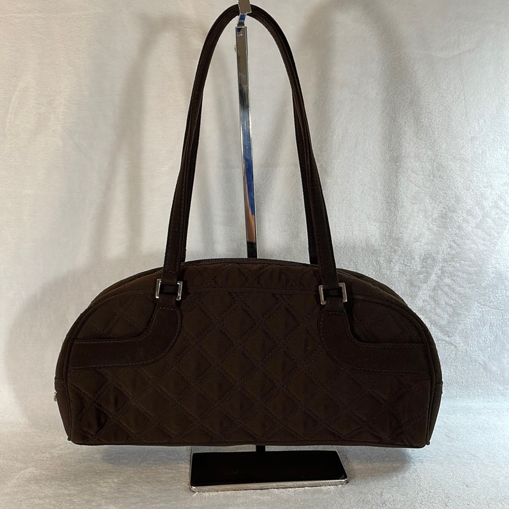 Vera Bradley Brown Quilted Purse